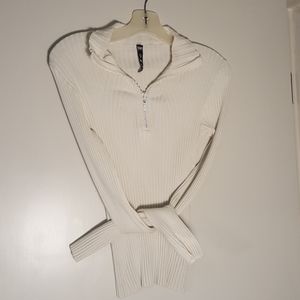 WR 9000 Long Sleeve Jeweled Zippered Pullover